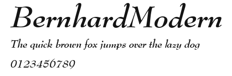 BernhardModern Preview