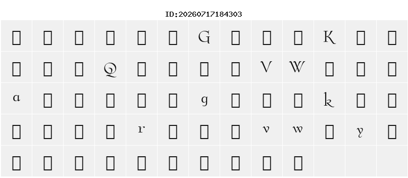 Character Map