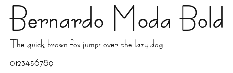 Bernardo Moda Bold Preview