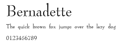 Bernadette Preview