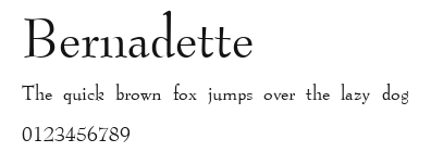 Bernadette Preview