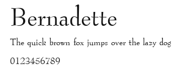 Bernadette Preview