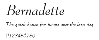 Bernadette Preview