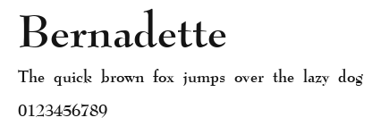 Bernadette Preview