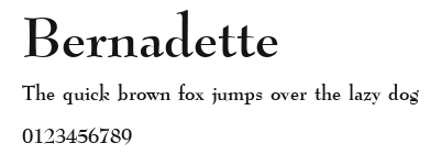 Bernadette Preview