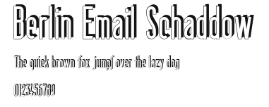 Berlin Email Schaddow.ttf