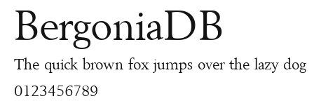 BergoniaDB Preview