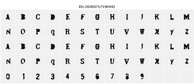 Character Map