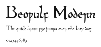 Beowulf Modern Preview