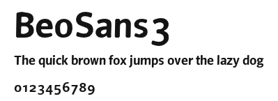 BeoSans3 Preview