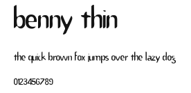 Benny Thin Preview