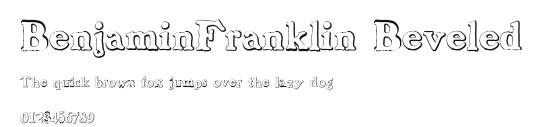 BenjaminFranklin Beveled.ttf