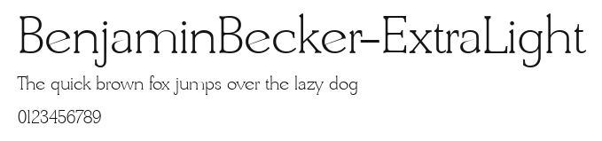 BenjaminBecker-ExtraLight.ttf
