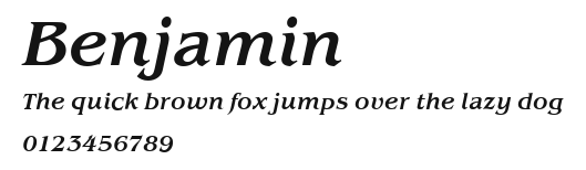 Benjamin.ttf