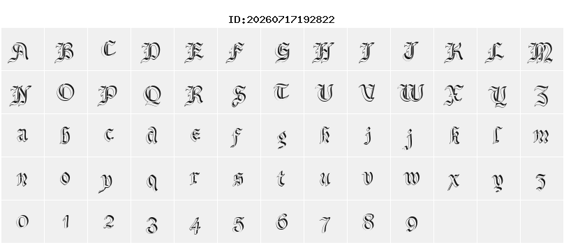 Character Map