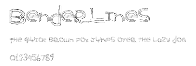 BenderLines.ttf