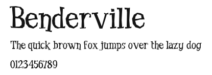 Benderville.ttf