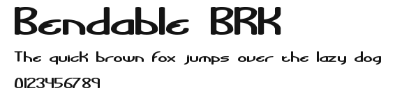 Bendable BRK.ttf