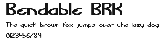 Bendable BRK.ttf