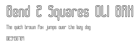 Bend 2 Squares OL1 BRK.ttf