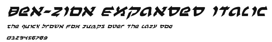 Ben-Zion Expanded Italic.ttf