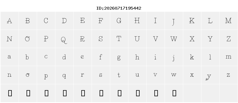 Character Map