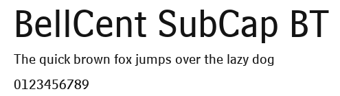 BellCent SubCap BT.ttf