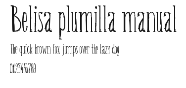 Belisa plumilla manual.ttf