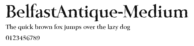 BelfastAntique-Medium Preview