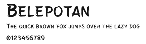 Belepotan.otf