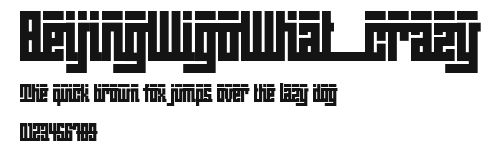 BeijingWigoWhat_crazy.ttf