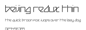 Beijing Redux Thin.ttf