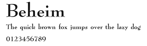 Beheim.ttf