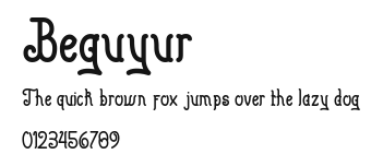 Beguyur.otf