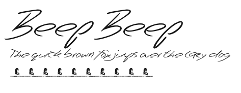 Beep Beep.ttf