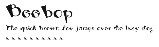 Beebop.ttf