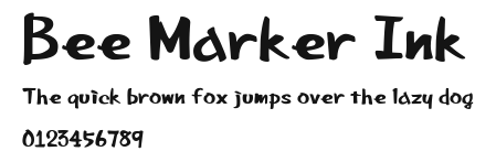 Bee Marker Ink.ttf