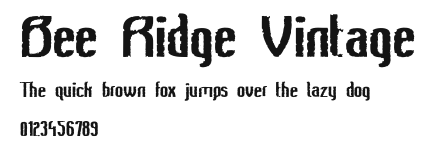 Bee Ridge Vintage.ttf