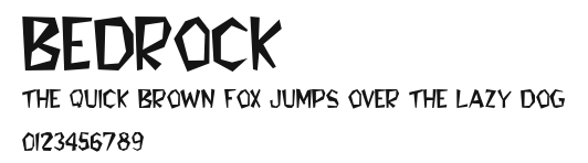 Bedrock.ttf