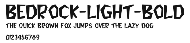 Bedrock-Light-Bold.ttf