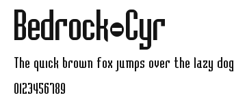 Bedrock-Cyr.ttf