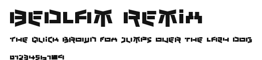 Bedlam Remix.ttf