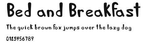 Bed and Breakfast.ttf