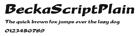 BeckaScriptPlain Preview