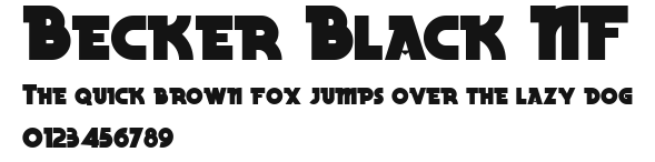 Becker Black NF.ttf