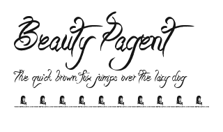 Beauty Pagent .ttf