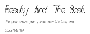 Beauty And The Best.ttf