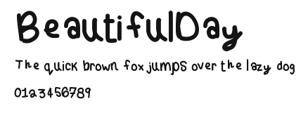 BeautifulDay.ttf
