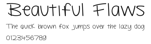 Beautiful Flaws.ttf