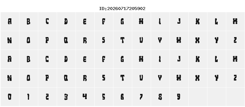 Character Map